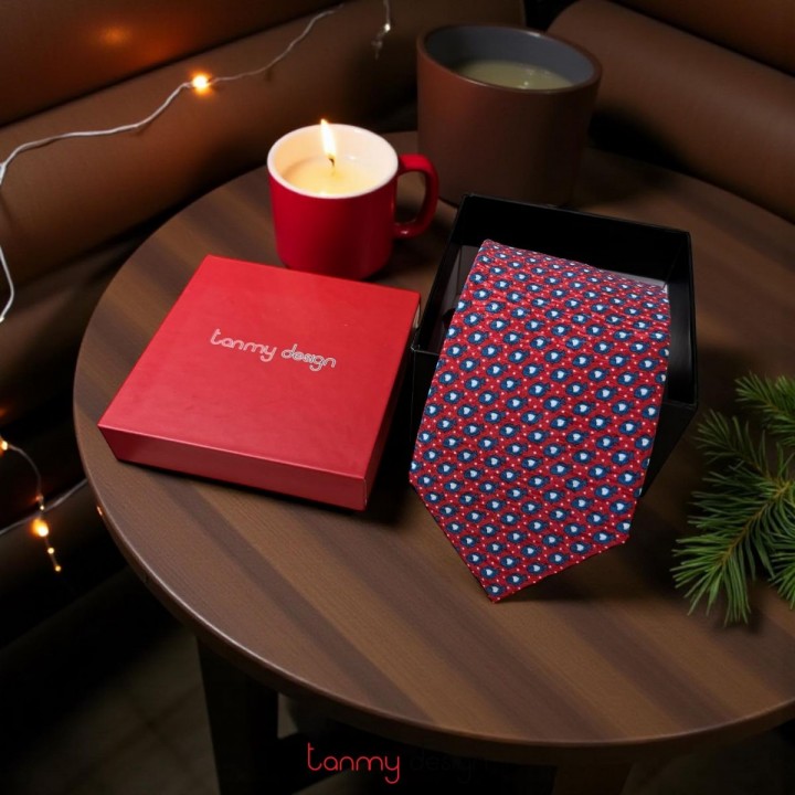 Cà vạt lụa họa tiết động vật ( các mẫu )